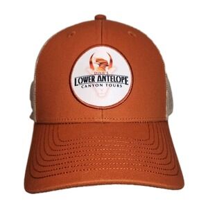 Dixie's Lower Antelope Canyon Trucker Hat Seahorse Under Brim Print Arizona